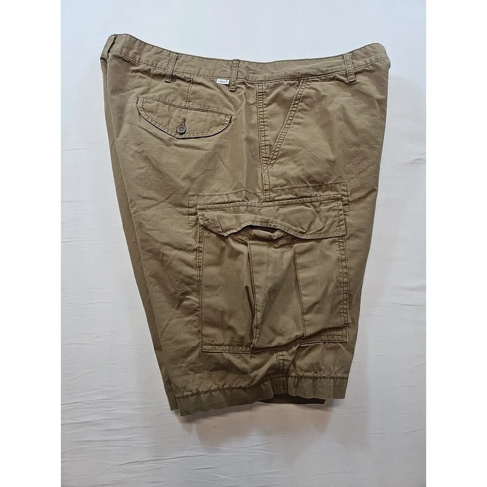 Levis Shorts Mens 38 Brown Utility Cargo Pocket Casual Outdoor Summer